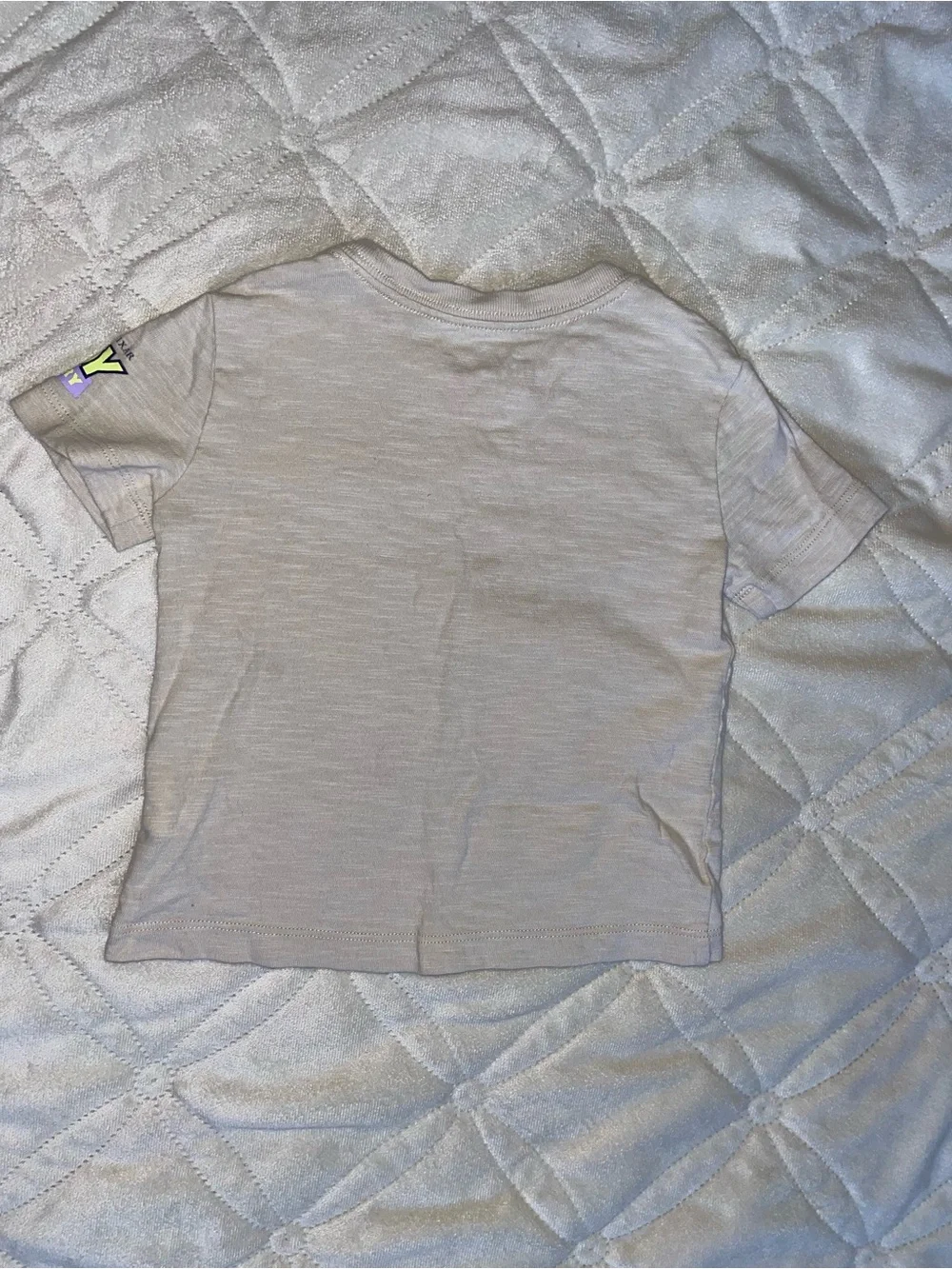 GAP Beige Kids Buzz Lightyear Graphic Tee with Mint & Purple Accents